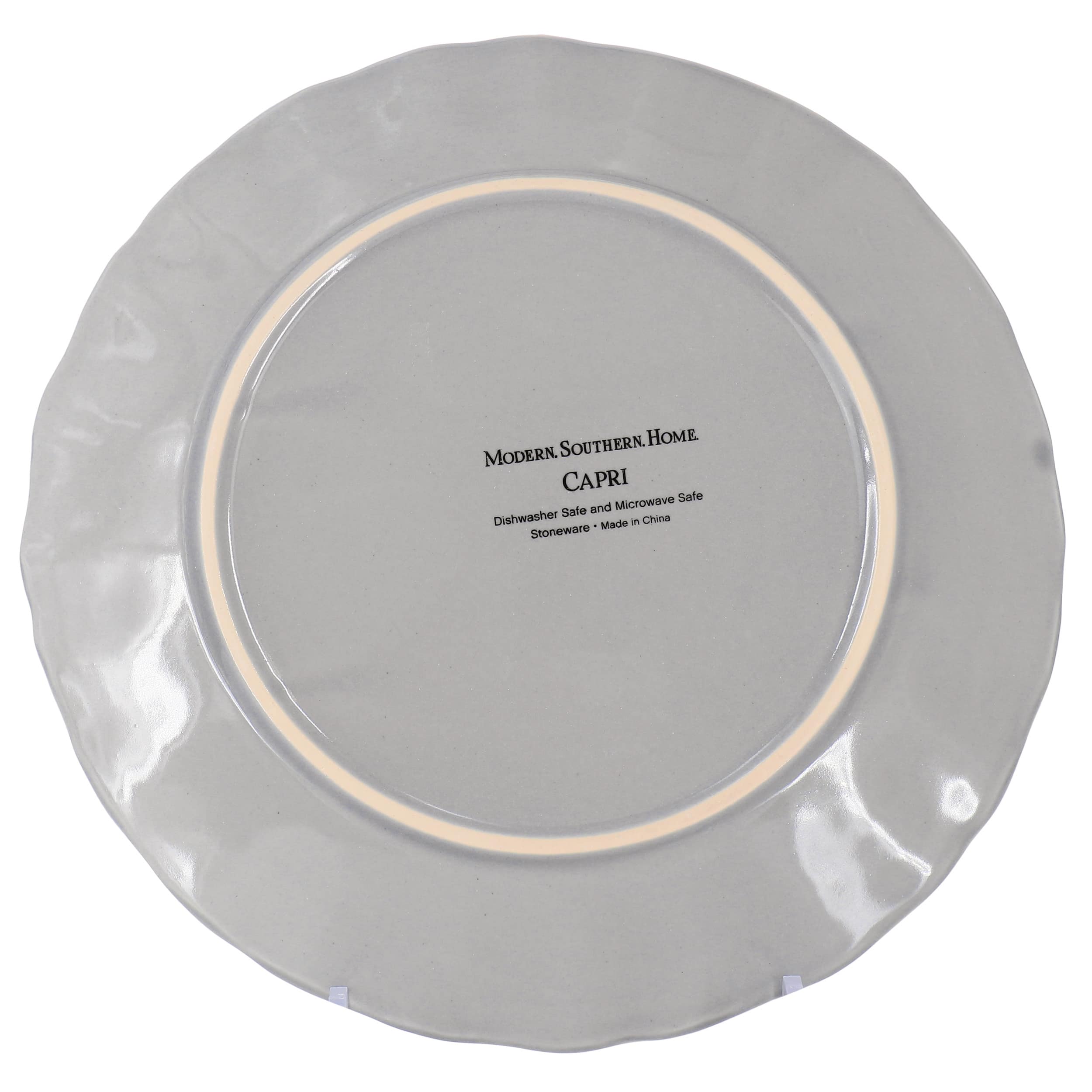 Gibson Modern Southern Home Capri Dessert Plate Set