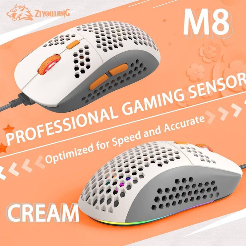 ZIYOULANG M8 SENSOR GAMING >>> PROFESSIONAL and Accurate for Speed Optimized CREAM

M8

PROFESSIONAL GAMING SENSOR
Optimized for Speed and Accuracy

CREAM