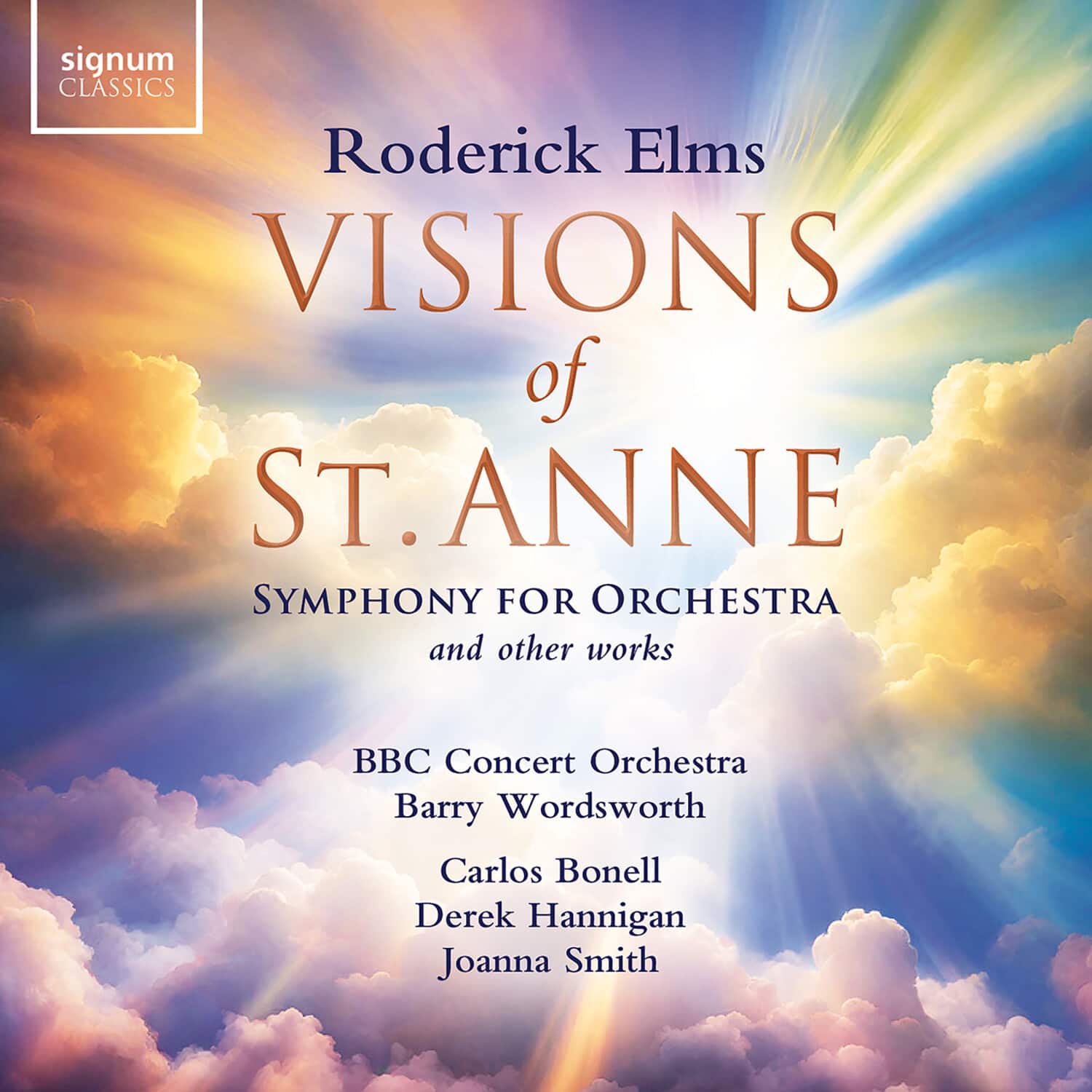 Derek Hannigan - Elms: Visions of St Anne & Other Works  - COMPACT DISCS