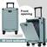 Front opening
20 inch suitcase