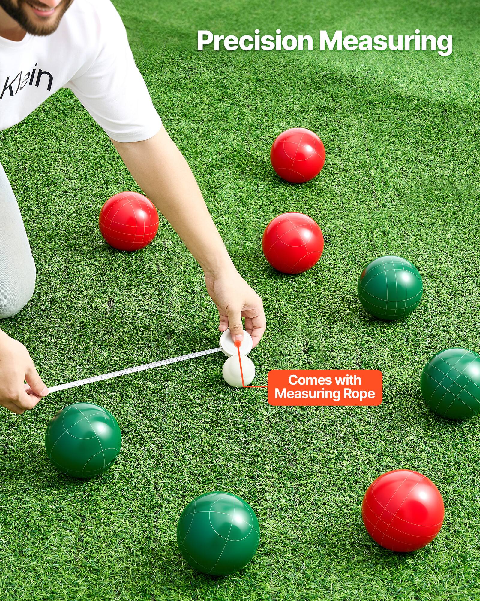 Precision Measuring  
Comes with Measuring Rope