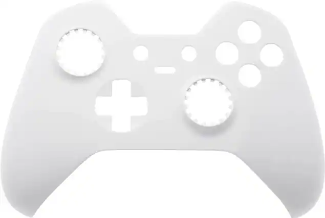 Front. MobileSentrix - Top Faceplate Compatible For Xbox One Elite Controller - White - White.