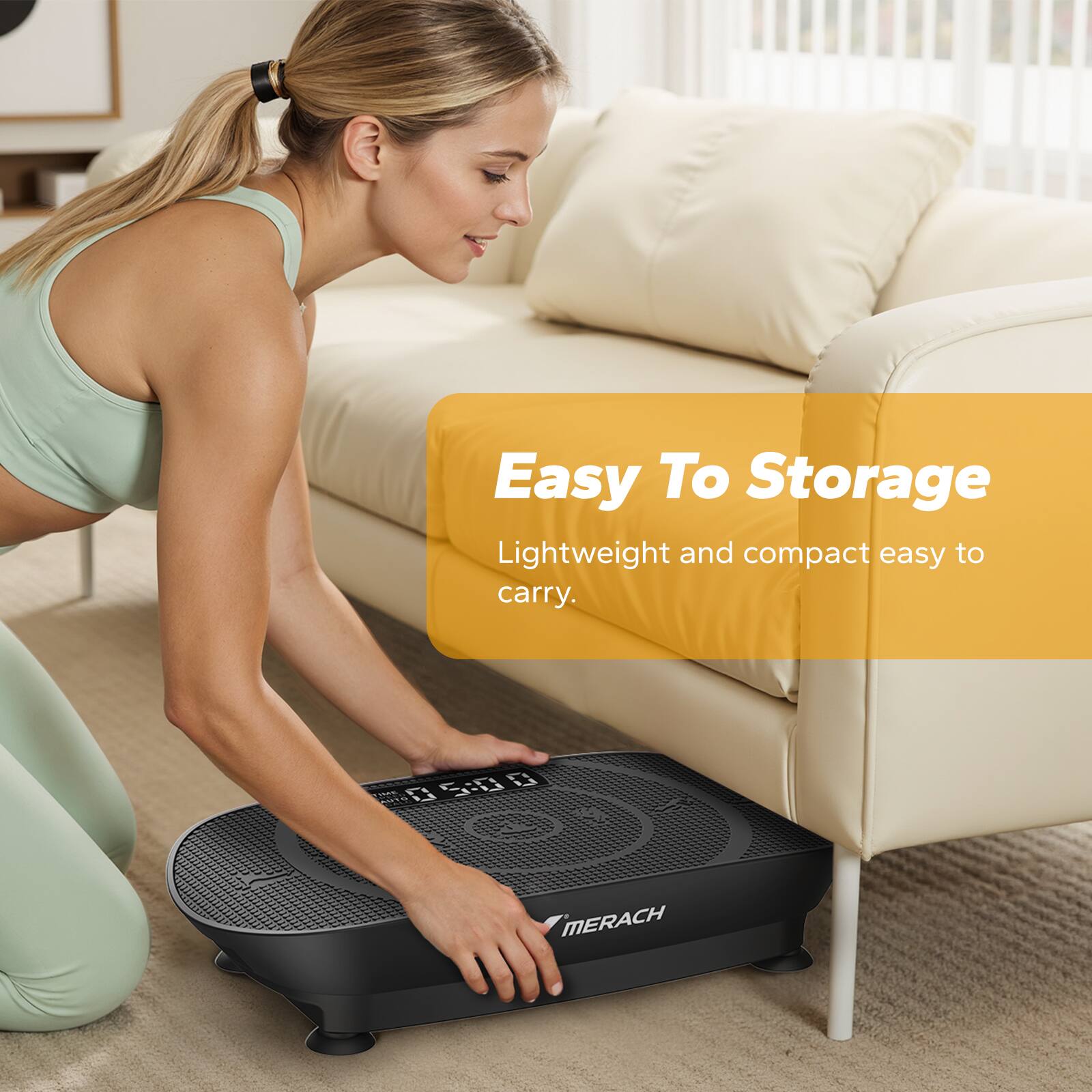 Easy To Storage  
Lightweight and compact easy to carry.