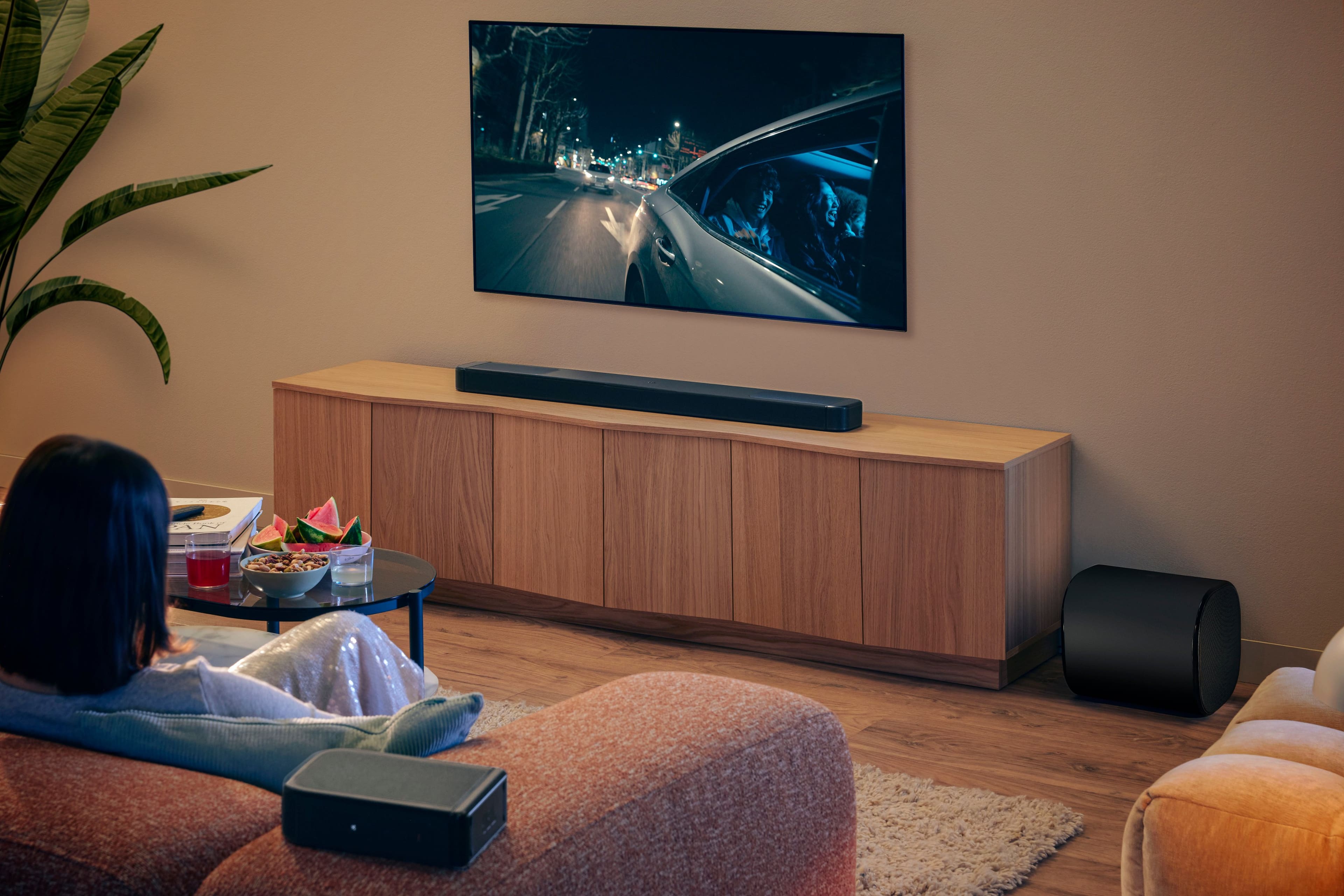 Alt View 10. JBL - BAR1300MK2 11.1.4 channel soundbar system with detachable surround speakers and Dolby Atmos and DTS:X - Black.