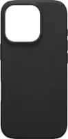 Insignia™ - Silicone Case with MagSafe for iPhone 16 Pro - Black - Front_Zoom