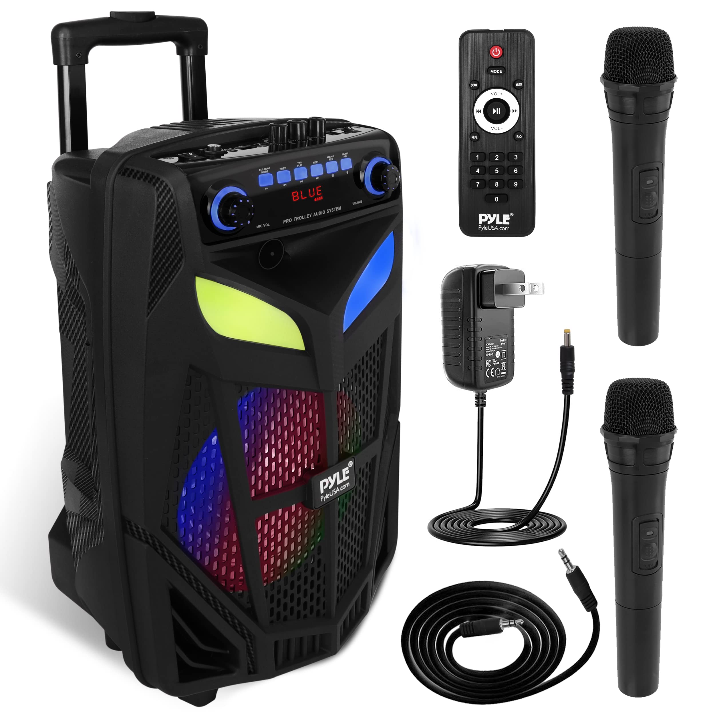PYLE - Portable Bluetooth PA Speaker System-600W