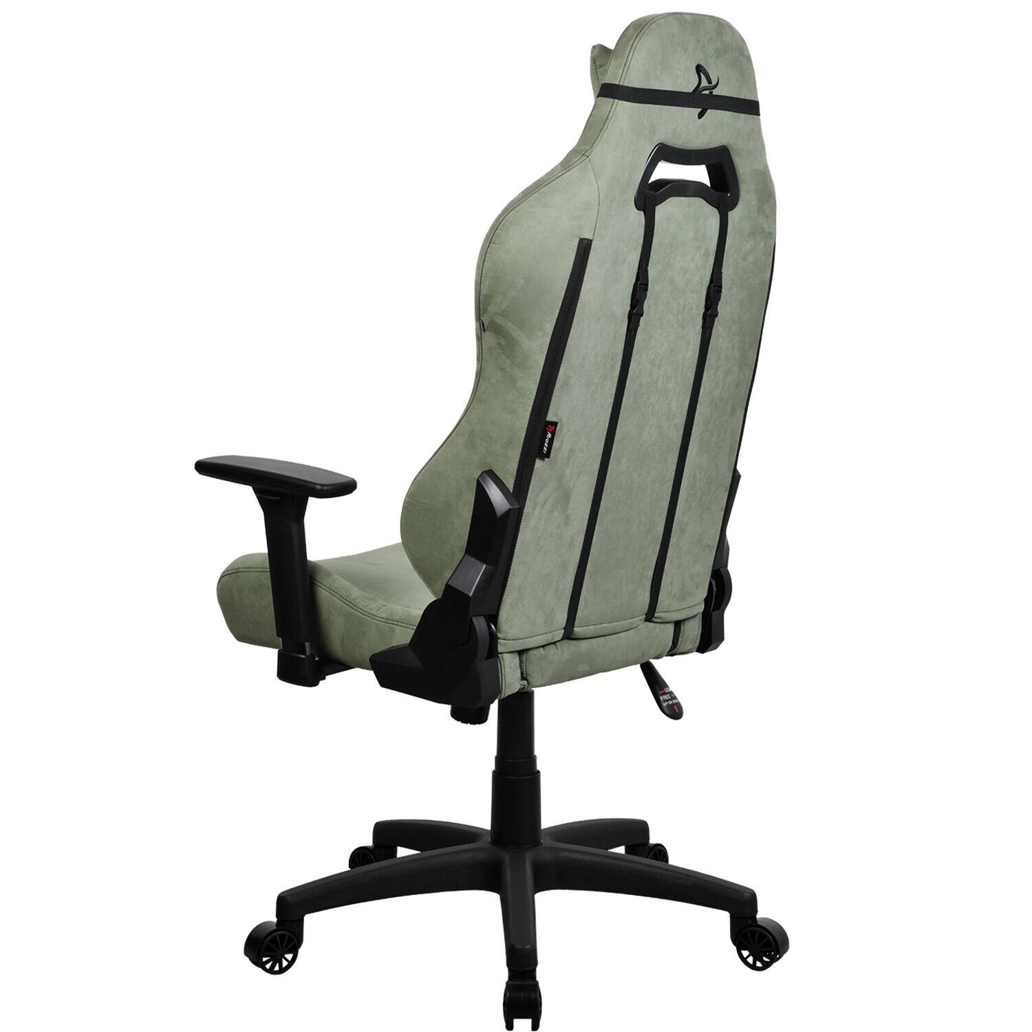 Alt View 12. Arozzi - Torretta Supersoft Upholstery Fabric Gaming Chair - Forest.