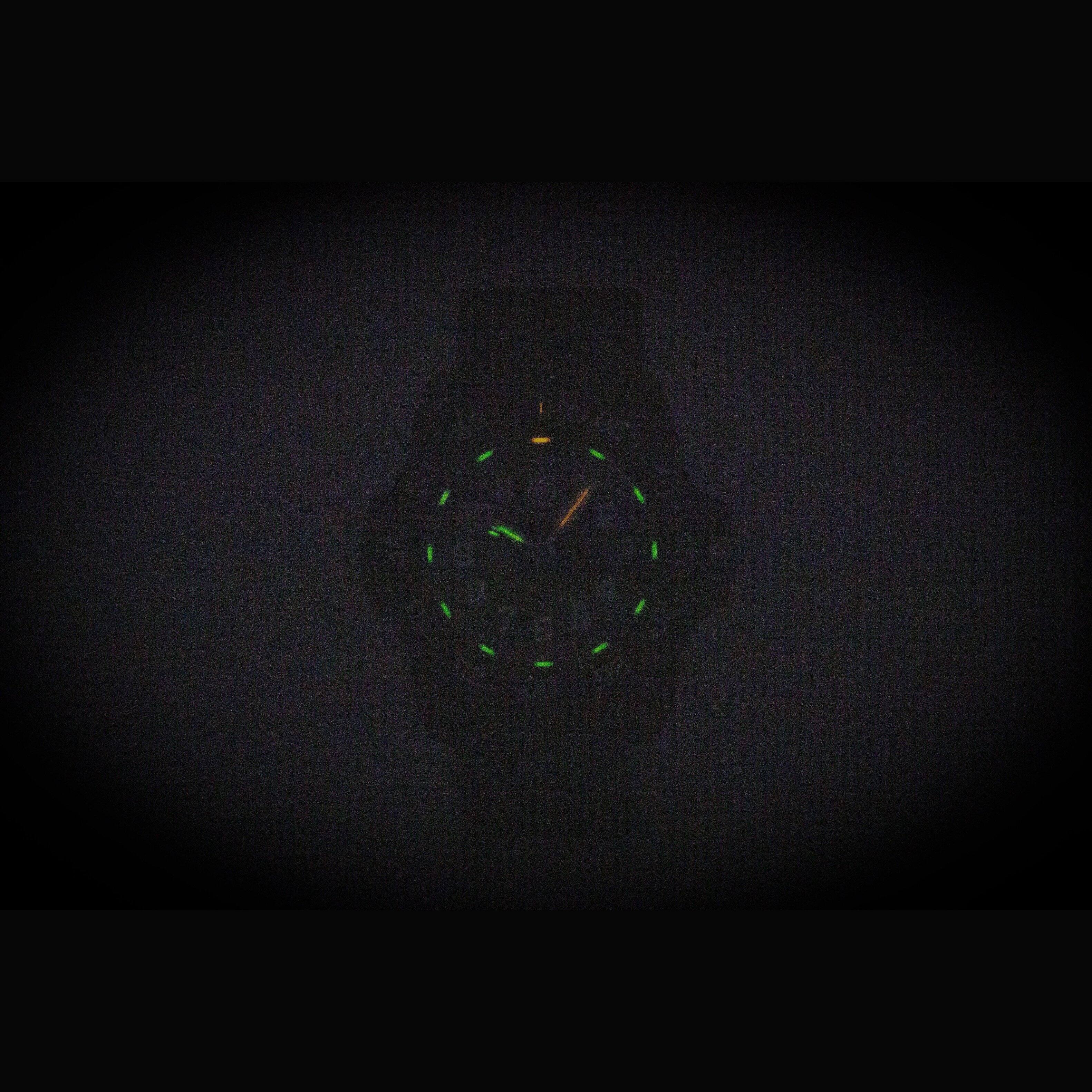 Angle. Luminox - Navy Seal Rubber Strap Black Dial Quartz Diver's XS.3501.F 200M Men's Watch - Black.