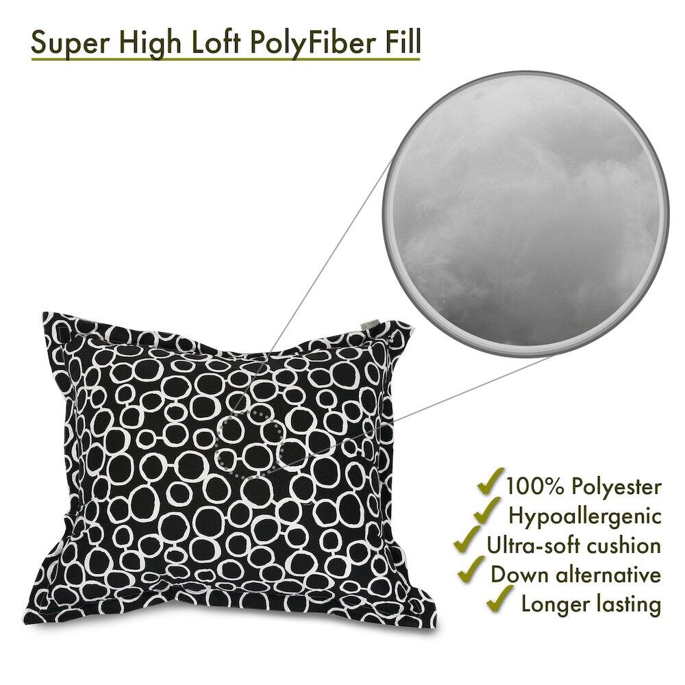 Super High Loft PolyFiber Fill

- 100% Polyester
- Hypoallergenic
- Ultra-soft cushion
- Down alternative
- Longer lasting