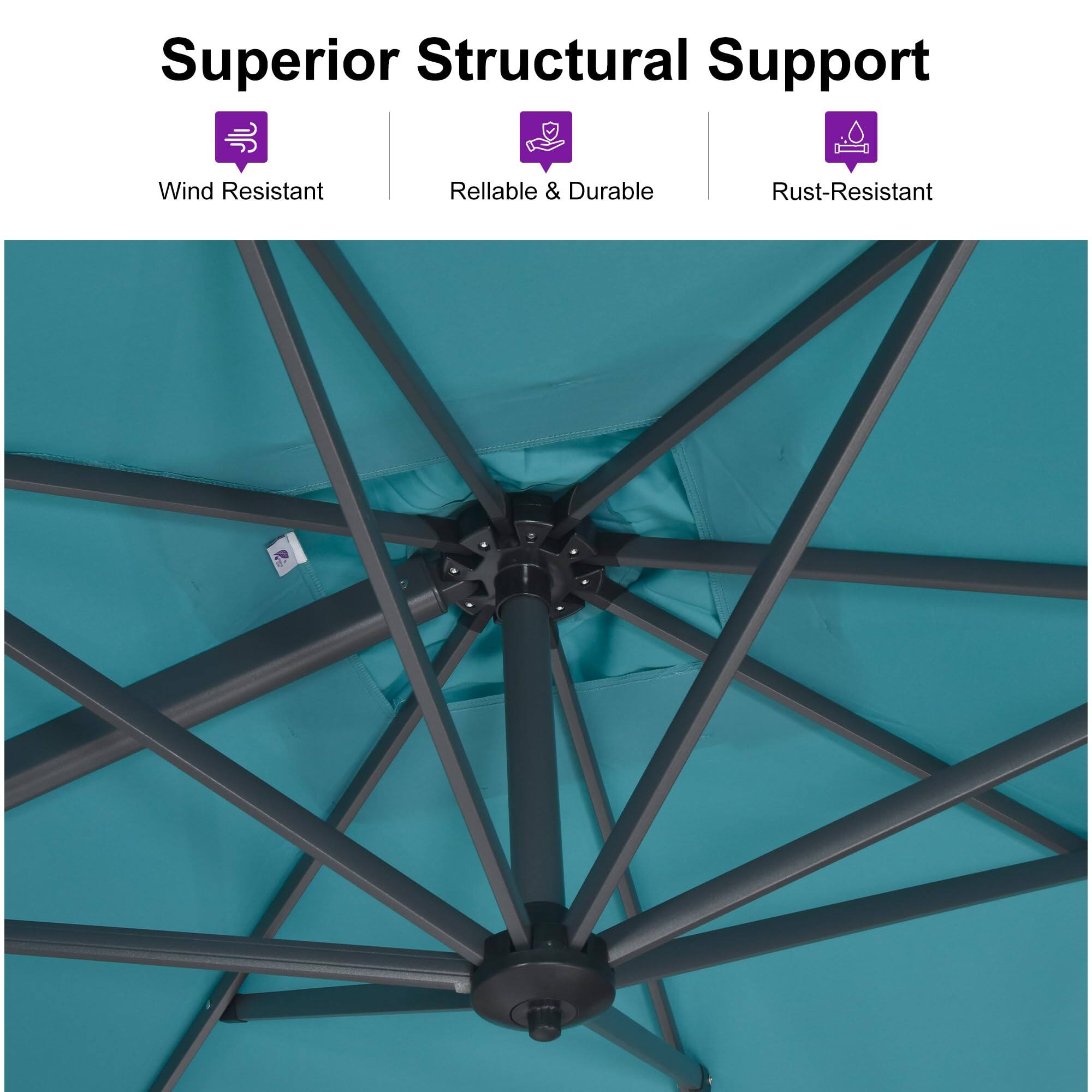 Superior Structural Support

- Wind Resistant
- Rellable & Durable
- Rust-Resistant