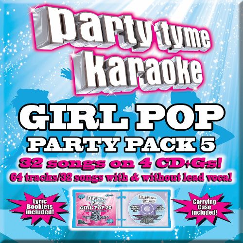  Party Tyme Karaoke: Girl Pop Party Pac, Vol. 5 [CD + G]
