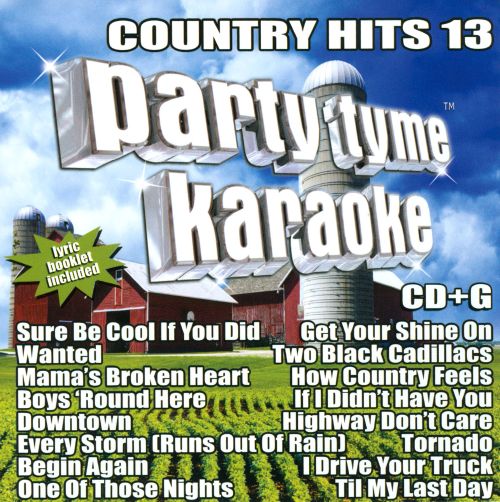  Party Tyme Karaoke: Country Hits, Vol. 13 [CD + G]