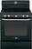 Front Zoom. GE - Artistry Series 30" Freestanding Electric Range - Black.