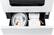 Alt View 12. GE - Artistry Series 5.0 Cu. Ft. Freestanding Electric Range - White on white.