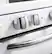 Alt View 13. GE - Artistry Series 5.0 Cu. Ft. Freestanding Electric Range - White on white.