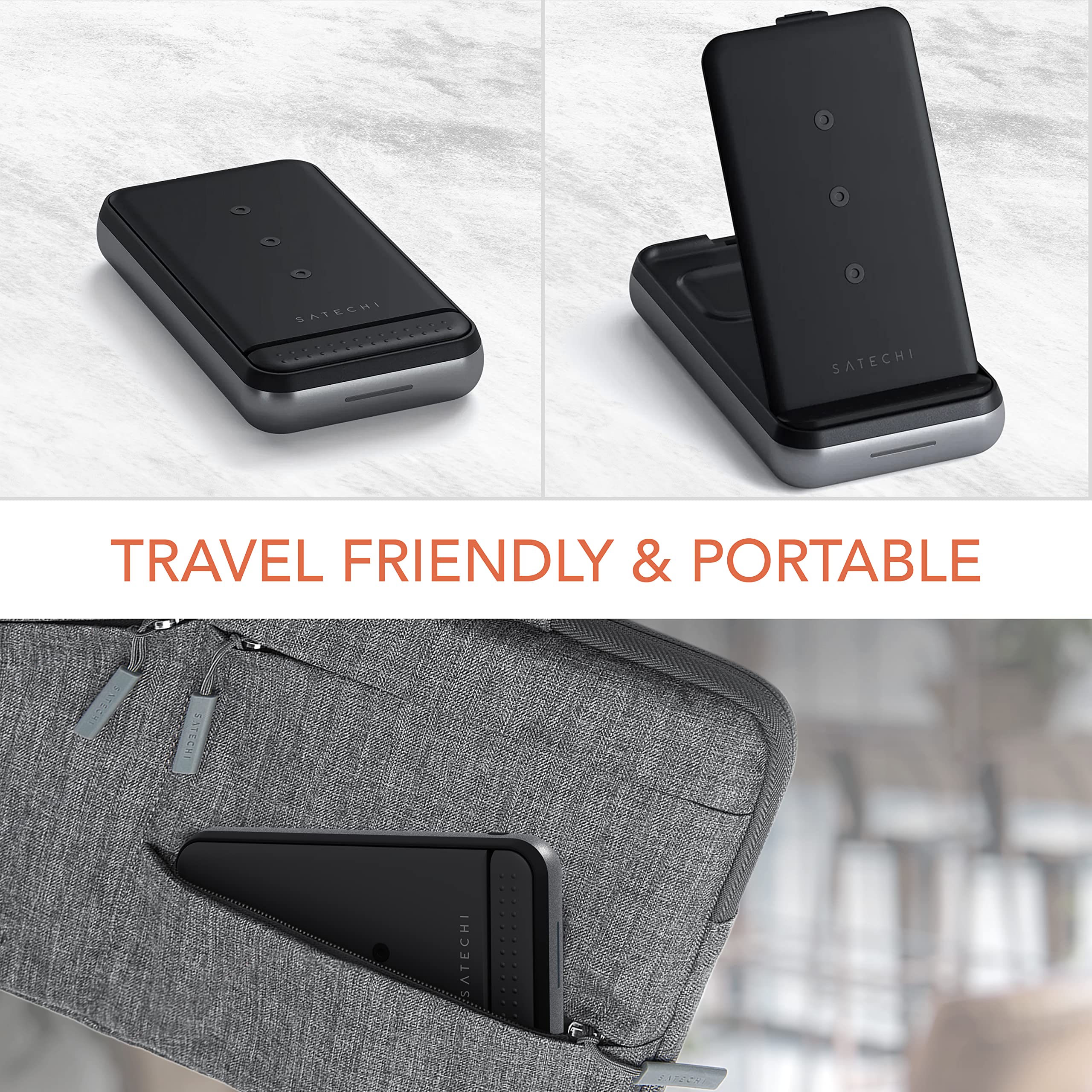 3 SATECHI TRAVEL FRIENDLY & PORTABLE
