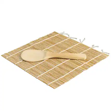 Front. Joyce Chen - Joyce Chen 2-Piece Sushi Making Kit with Sushi Roller.