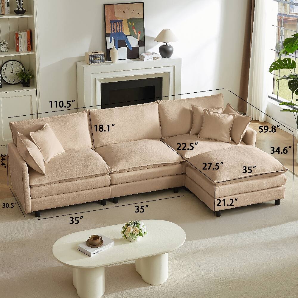 AES L  
T 11 12 1 2 O 9 B  
6 E  
110.5" 18.1" 59.8" 24.4" 22.5" 27.5" 35" 34.6" 30.5" 35" 35" 21.2"