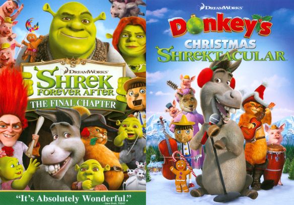  Shrek Forever After/Donkey's Christmas Shrektacular [Side by Side] [DVD]