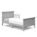 Left Zoom. Graco - Bailey Toddler Bed - Pebble Gray.