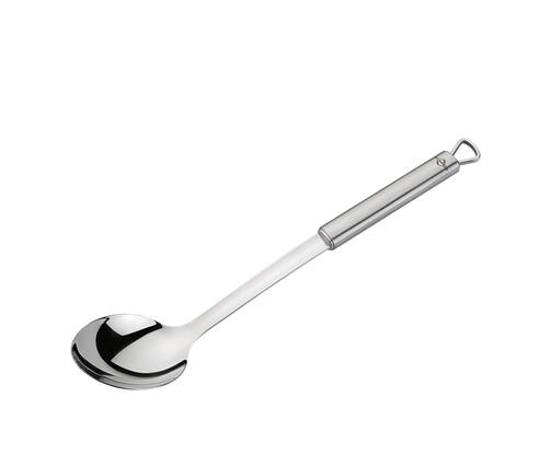 Front. Kuchenprofi - Parma Serving Spoon, 18/10 Stainless Steel, 13-Inch - Silver.