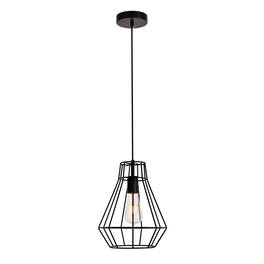 Living District - Jago Collection Pendant D9.1 H12.3 Lt:1 Finish - Black