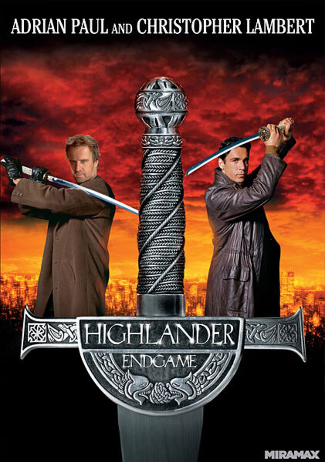 Front. Highlander: Endgame   - DVD.