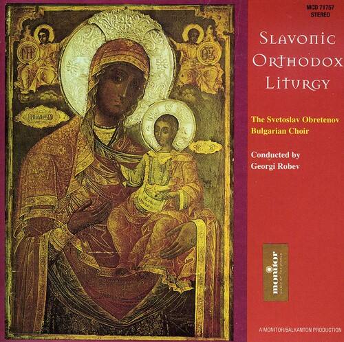 MCD 71757  
STEREO 911 0  

SLAVONIC ORTHODOX LITURGY  

The Svetoslav Obretenov Bulgarian Choir  
Conducted by Georgi Robev  

A MONITOR/BALKANTON PRODUCTION