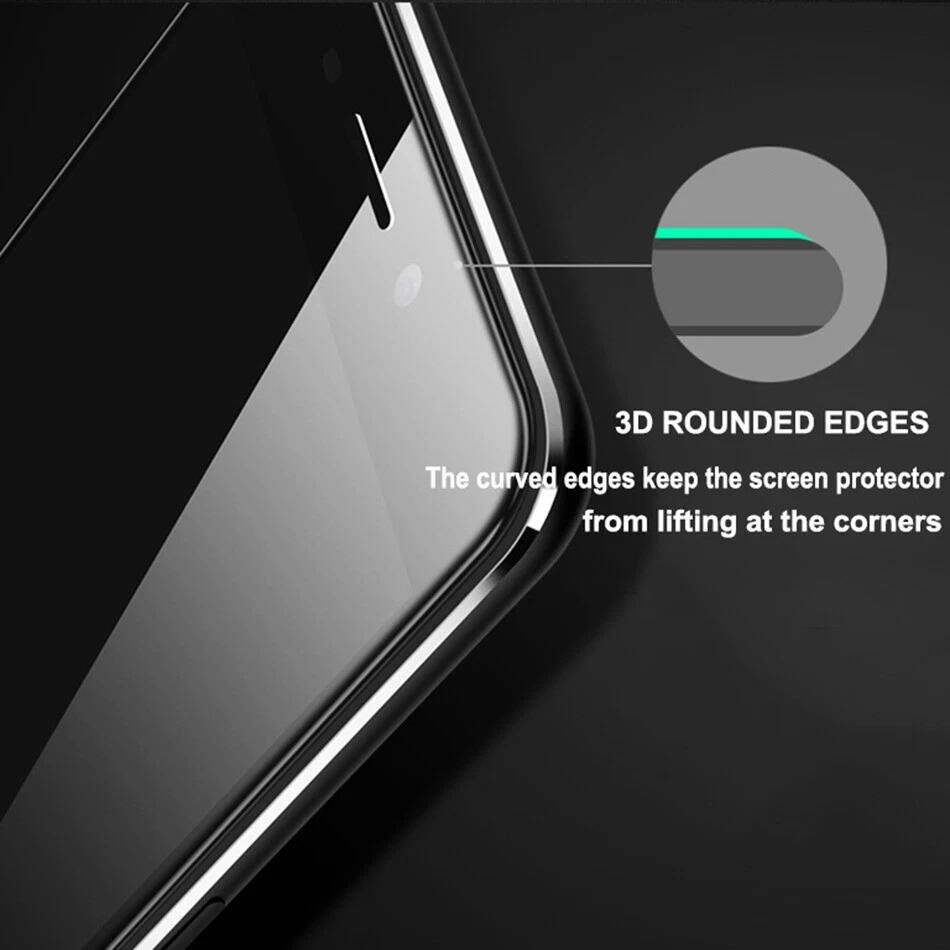 3D ROUNDED EDGES  
The curved edges keep the screen protector from lifting at the corners