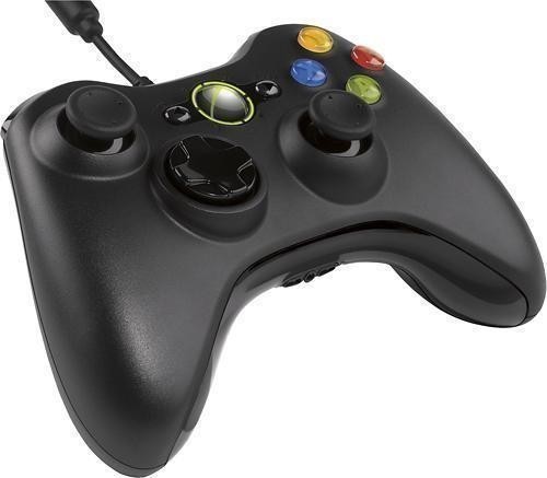 Microsoft Xbox 360 Controller Black S9F-00001 - Best Buy