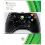 Front Zoom. Microsoft - Xbox 360 Controller - Black.