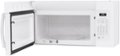 Alt View Zoom 1. GE - 1.6 Cu. Ft. Over-the-Range Microwave - White.