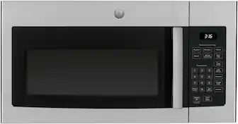 GE - 1.6 Cu. Ft. Over-the-Range Microwave with Convenience Cooking Controls - Stainless Steel