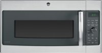 Front Zoom. GE - Profile Series 1.7 Cu. Ft. Over-the-Range Microwave - Stainless steel.
