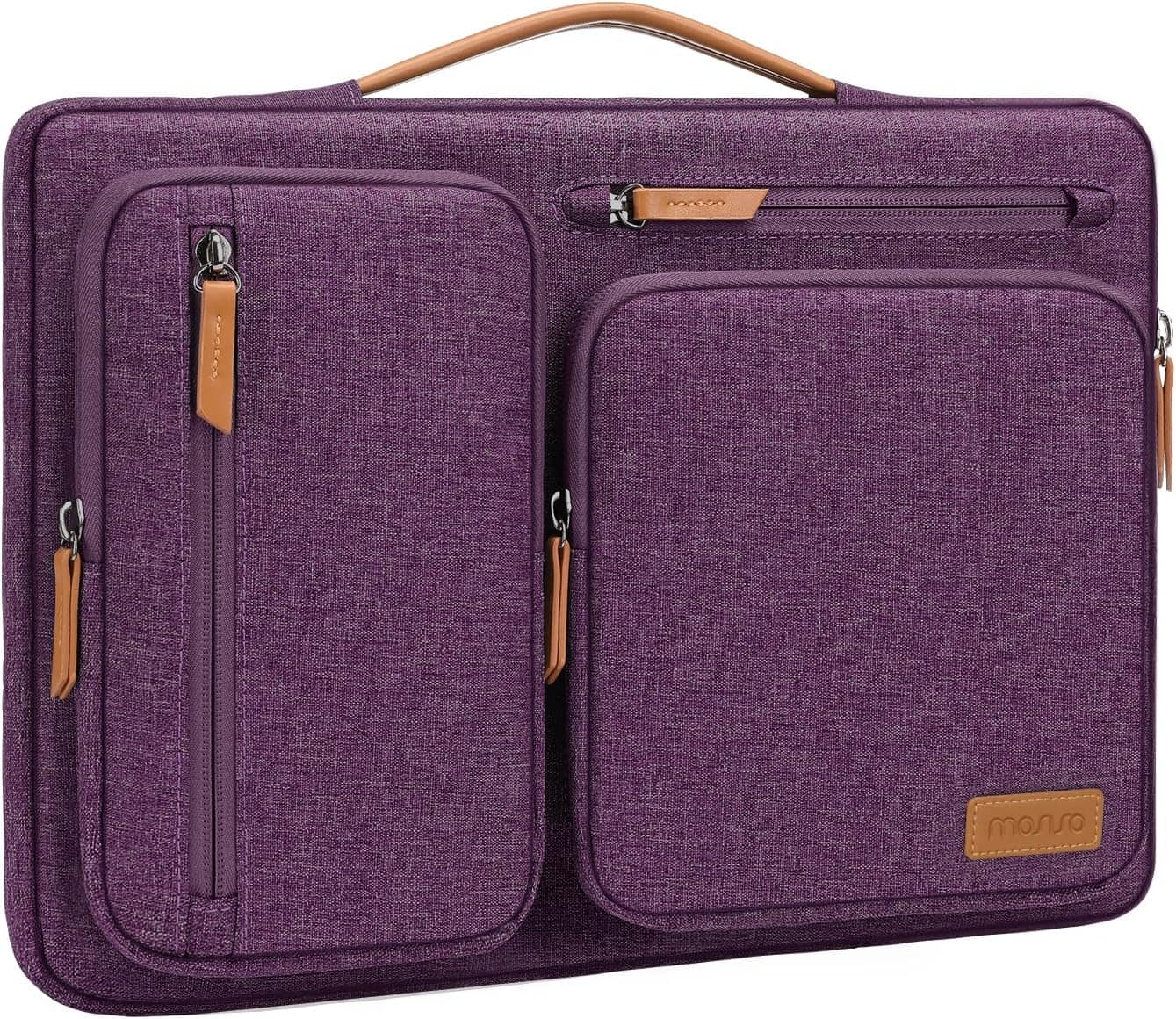 mosiso - 360 Protective Laptop Handbag Sleeve 13-13.3 inch for MacBook Air/Pro 13 / Pro 14 HP Dell Acer ASUS - Argyle Purple price history on PriceWatchPro