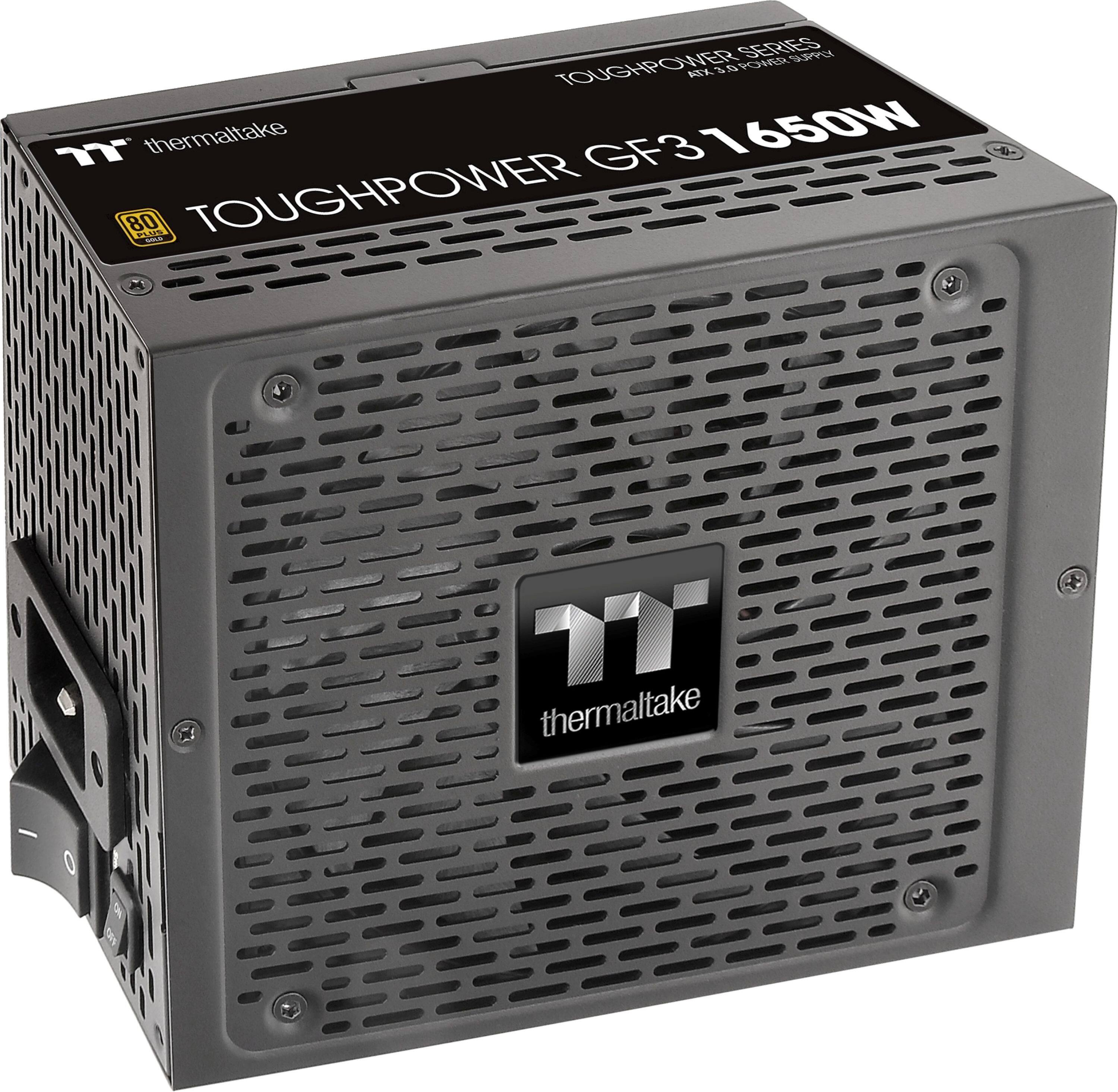 The text on the image reads: "Toughpower GF3 1650W 80+ Bronze".