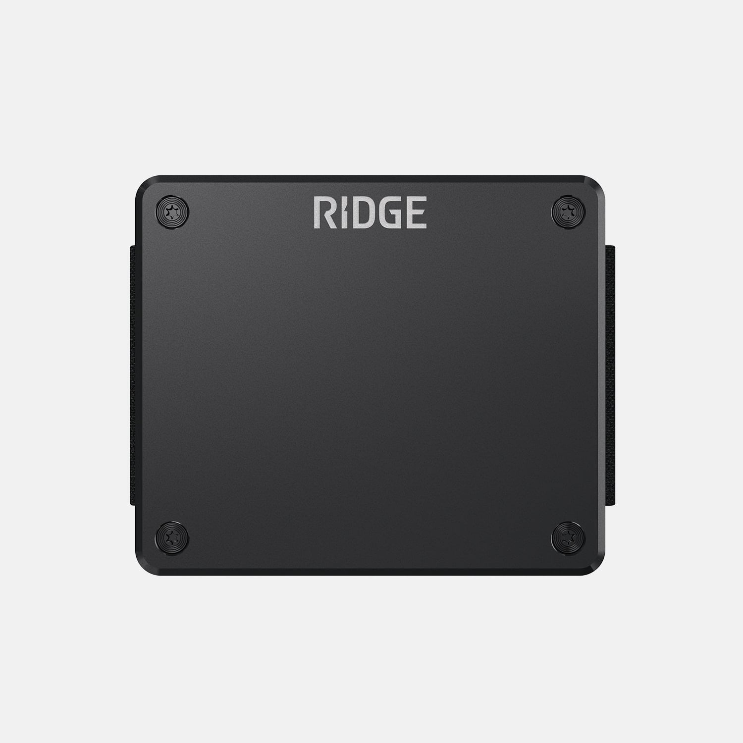 Angle. The Ridge Wallet - Ridge Lite - Royal Black - Black.