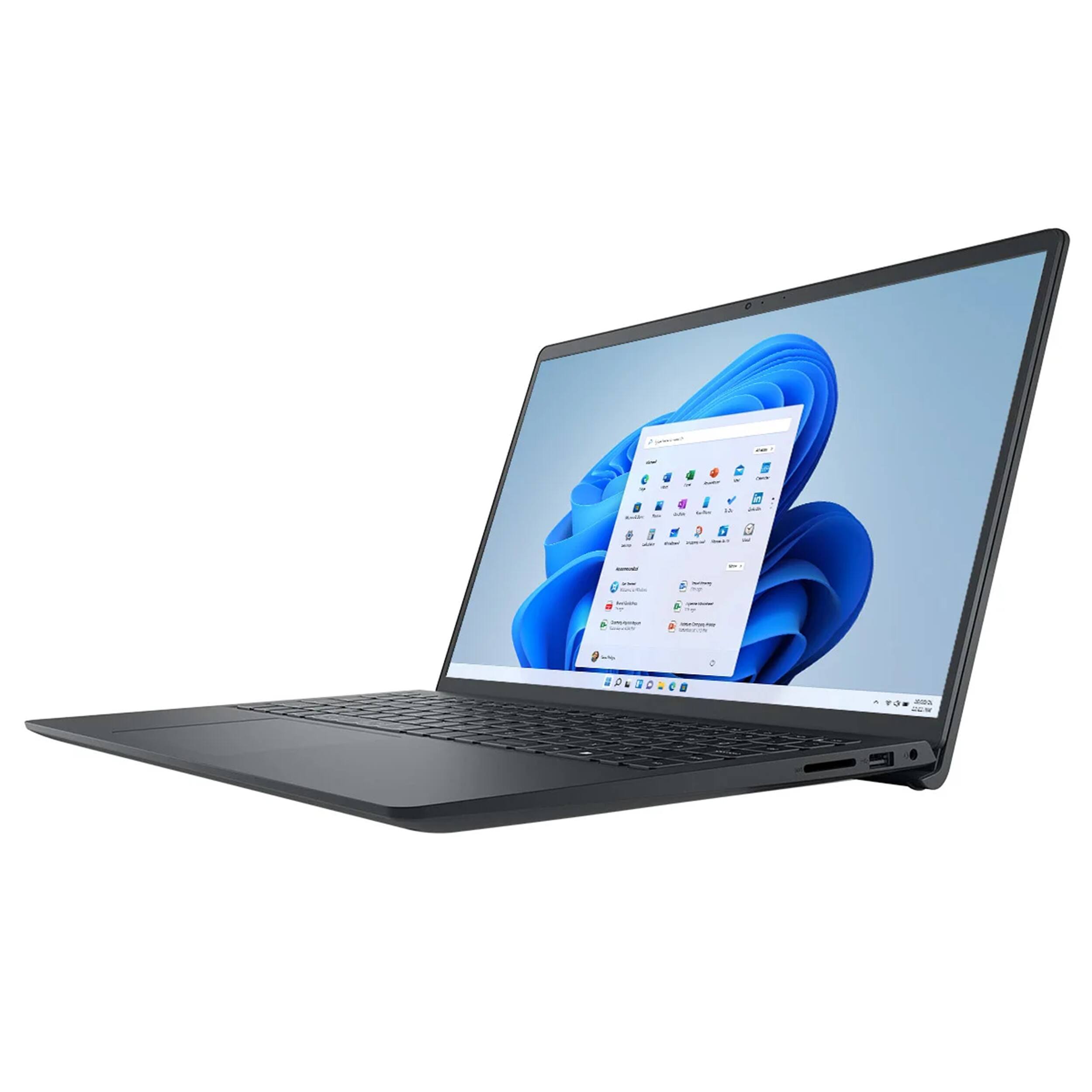 Alt View 5. Dell - Inspiron - 15.6" 2K Touchscreen Laptop - AMD Ryzen 7 7730U 2023 - 16GB Memory - 1TB Storage - Carbon Black.
