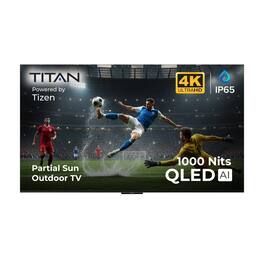 Titan - S200 QLED 65 Inch Partial Sun Smart Outdoor TV, IP65 Weatherproof, 4K HD Tizen AI OS, 1000 Nits, HDR10+