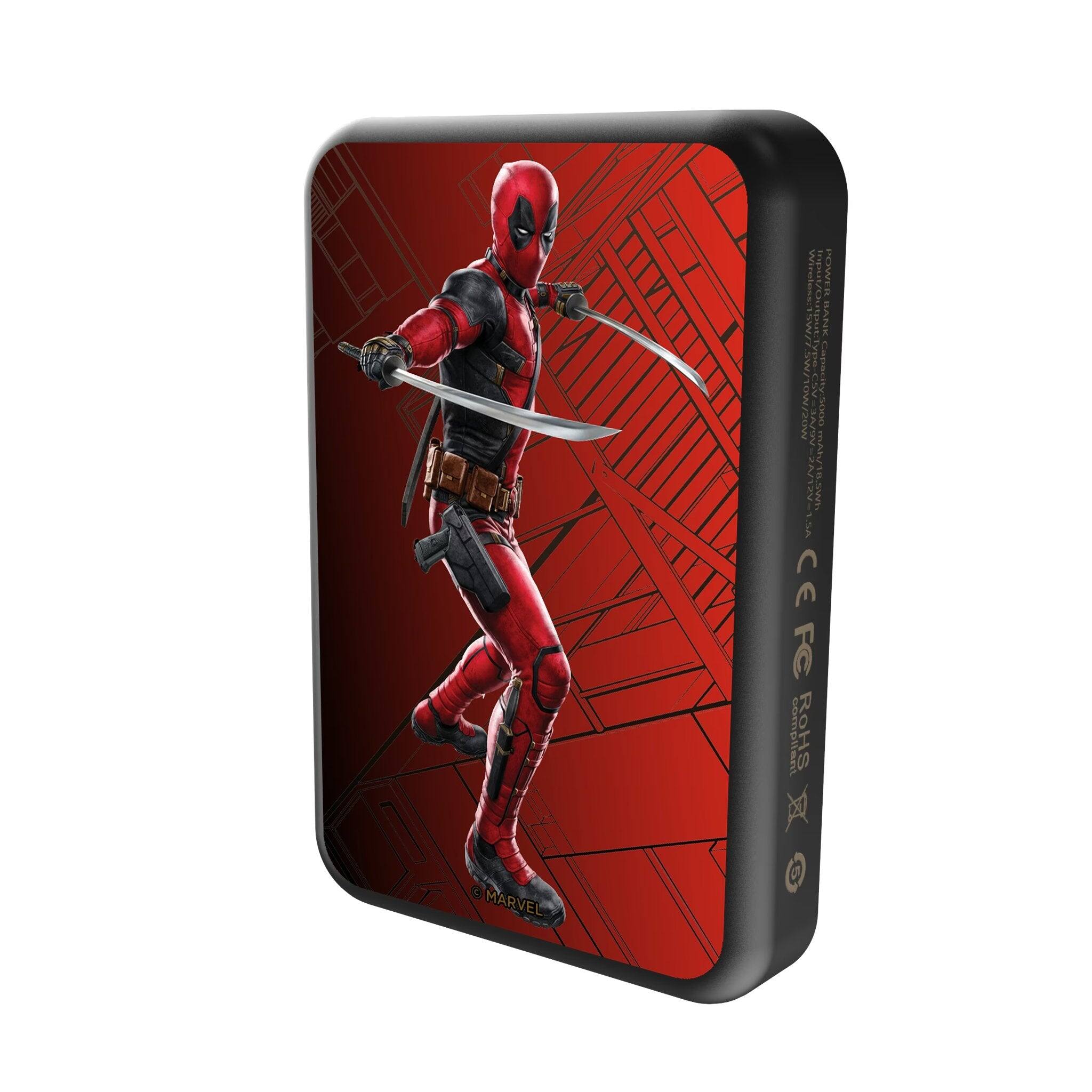 MARVEL  
AMCN Wireless/Tow/7  
puzga BANK N ACW MOE/MOLIN N SAm  
Capacity: 5000 mAh  
Vden NNE  
mANTa.SWh  
I - SA CE FC compliant  
RoHS  
X U  
CE  
FC  
RoHS  
X