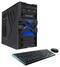 CybertronPC - Patriot Desktop - AMD A4-Series - 8GB Memory - 1TB Hard Drive - Blue-Front_Standard