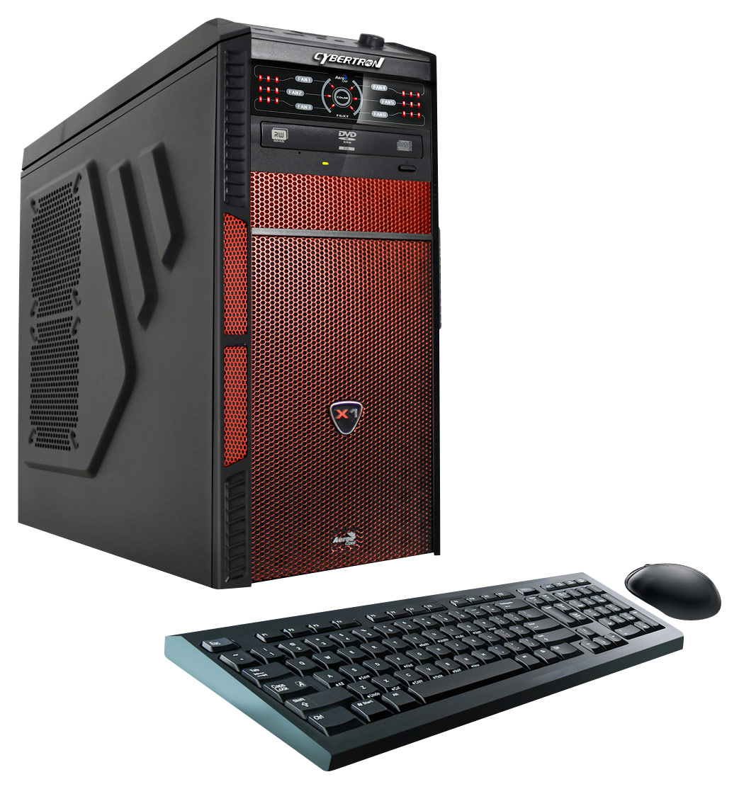  CybertronPC - Hellion Desktop - AMD FX-Series - 16GB Memory - 1TB Hard Drive - Red