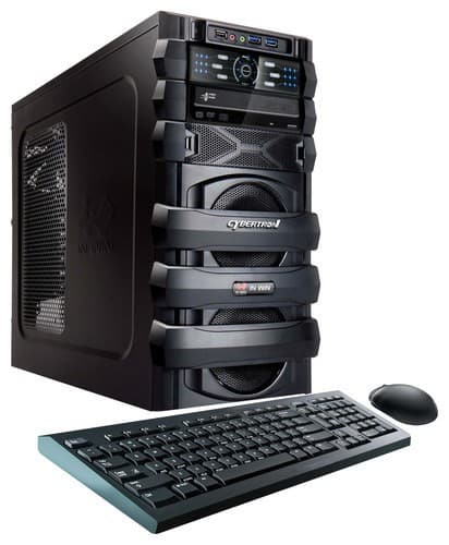 CybertronPC - 5150 Unleashed Desktop - AMD FX-Series - 8GB Memory - 1TB Hard Drive - Black-Front_Standard 