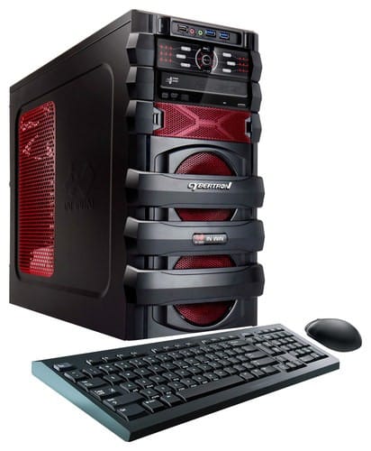 CybertronPC - 5150 Unleashed Desktop - AMD FX-Series - 8GB Memory - 1TB Hard Drive - Red-Front_Standard 