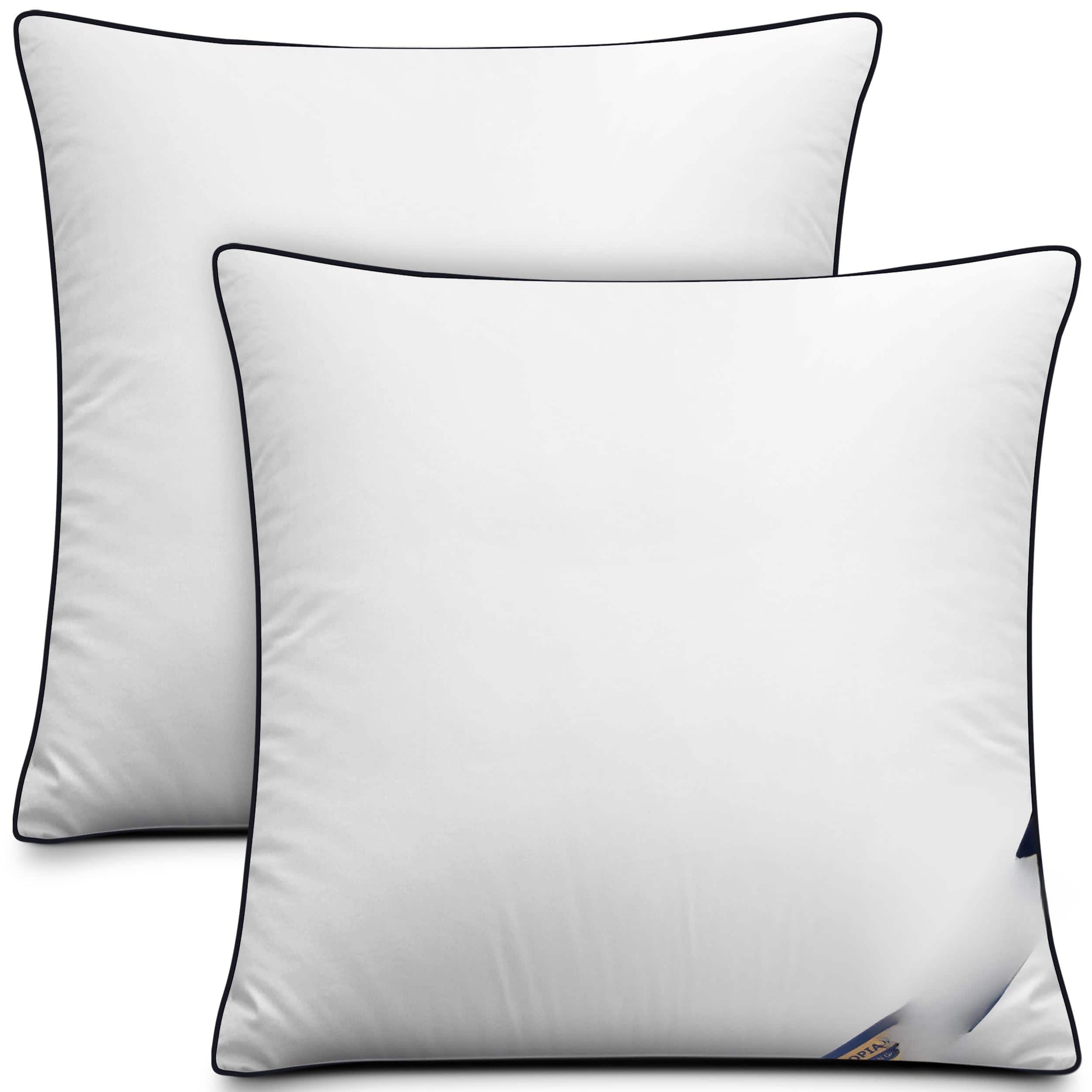 Skar Audio - Throw Pillow Inserts pack Of 4 18 X Inches Decorative Indoor Pillows For Sofa Bed Couch Cushion Sham Stuffer - 18x18 Inch 2