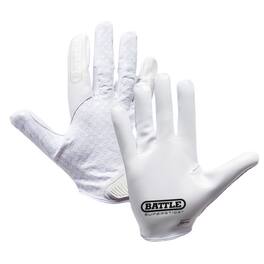 Battle Sports - Battle Chameleon Football Receiver Gloves - / Large - White