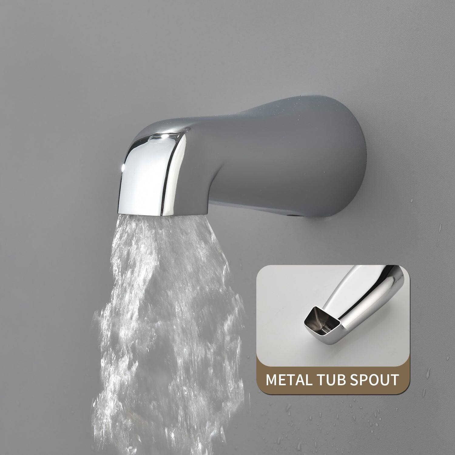 METAL TUB SPOUT