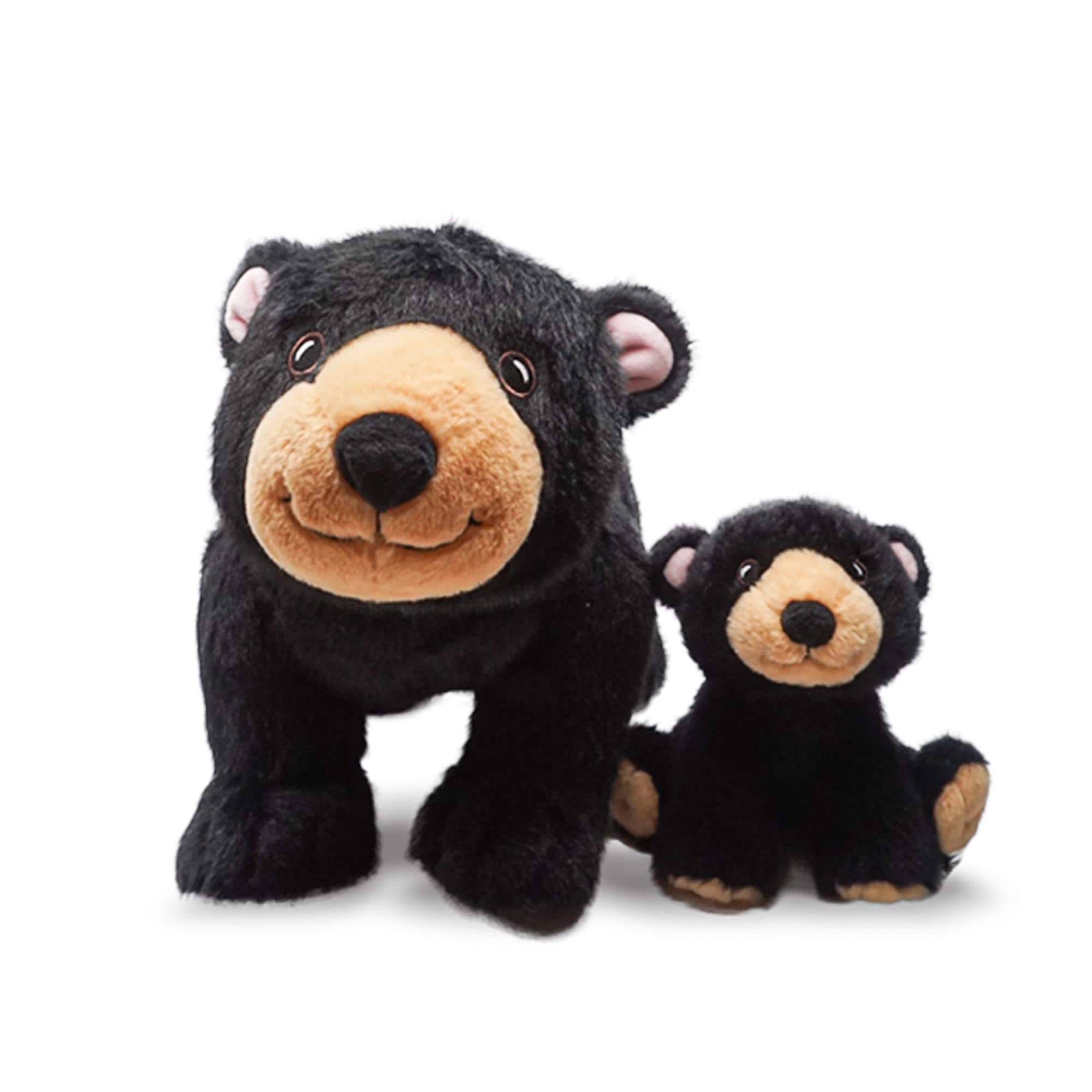 TriAction Toys - Snooze Monsters Interactive Bedtime Plush Set | Bear With Baby - Black price history on PriceWatchPro