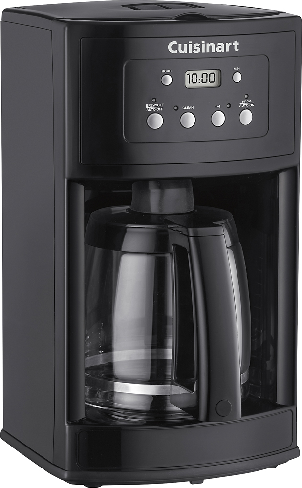 Angle View: Cuisinart - Premier Series 12-Cup Coffee Maker - Black