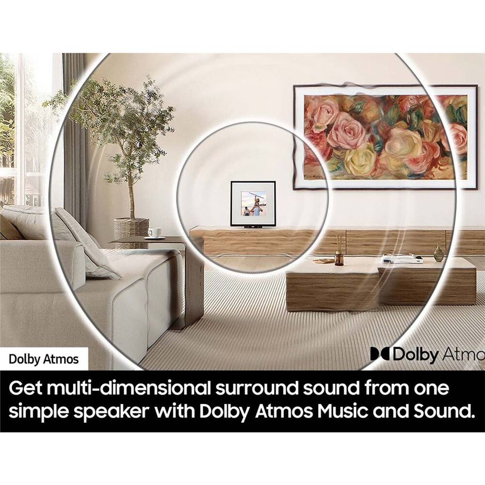 Dolby Atmos

Get multi-dimensional surround sound from one simple speaker with Dolby Atmos Music and Sound.